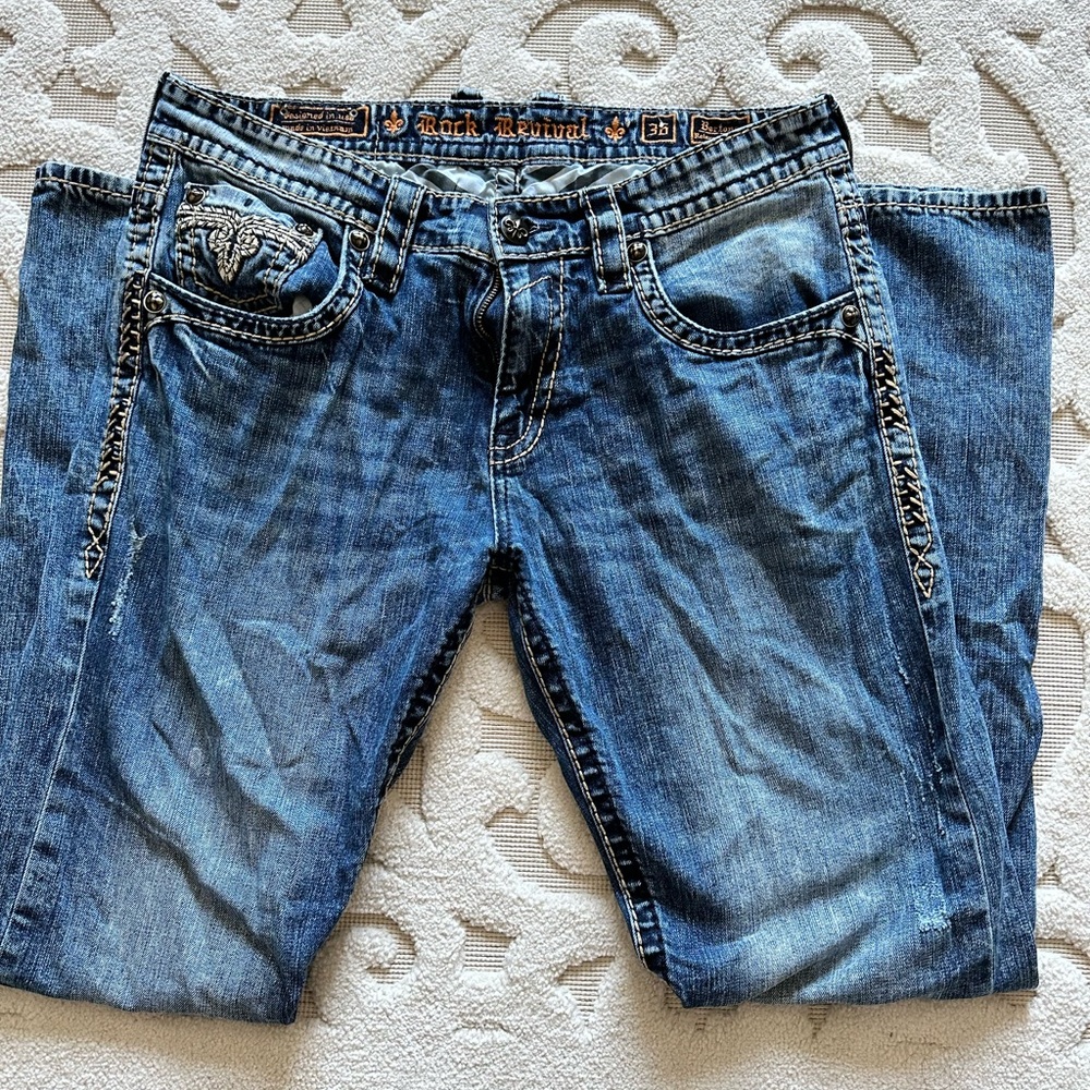 Rock revival jeans